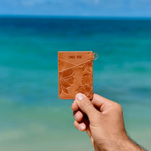 Load image into Gallery viewer, Shaka Tribe Loyalty (Hibiscus) Leather Wallet