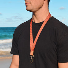 Load image into Gallery viewer, Courage - Red Pe&#39;a Neck Lanyard
