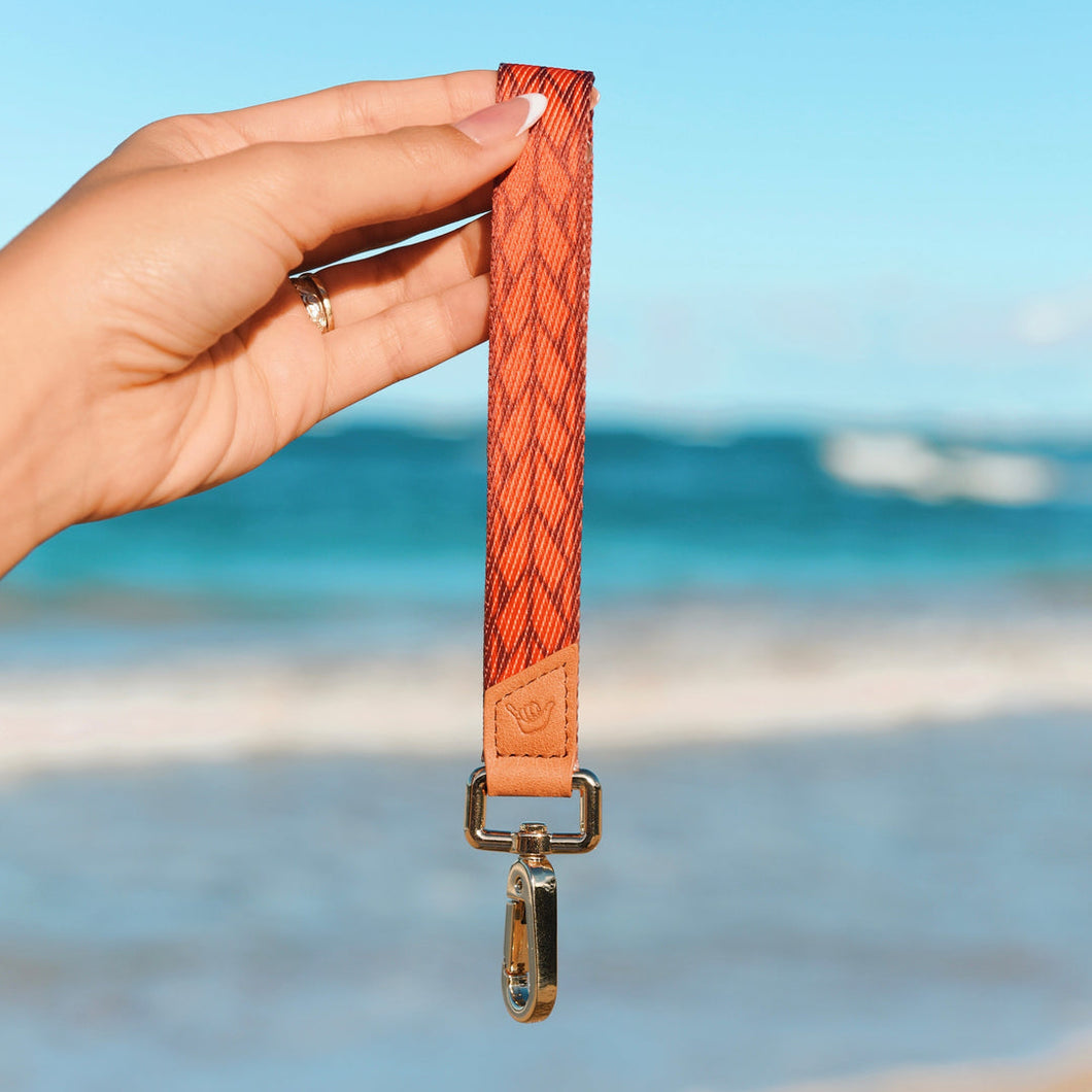 Courage - Red Pe'a Wrist Lanyard