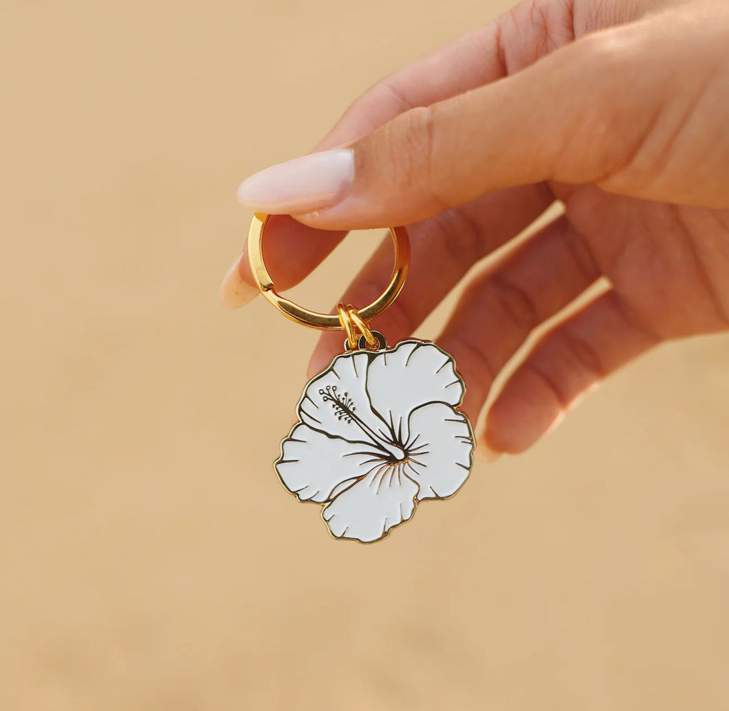 Hibiscus Keychain - Shaka Tribe