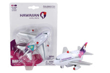 Load image into Gallery viewer, Hawaiian Airlines Pullback Plane w/Light and Sound
