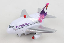 Load image into Gallery viewer, Hawaiian Airlines Pullback Plane w/Light and Sound
