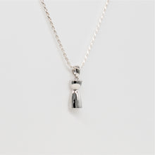 Load image into Gallery viewer, 92.5 Sterling Silver Latte Stone Necklace
