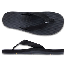 Load image into Gallery viewer, Men&#39;s - Scott Hawaii - Makaha Slipper (Black) - #1 Best Seller
