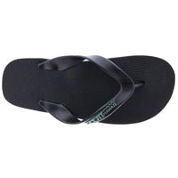 Load image into Gallery viewer, Men&#39;s - Scott Hawaii - Kumu Slippers (Black) - King of Rubbah Slippers
